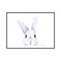 Picture of Peekaboo Bunny _GroupedProduct_Rectangle_Landscape_Mini_ _GroupedProduct_Rectangle_Landscape_Canvas_Framed_