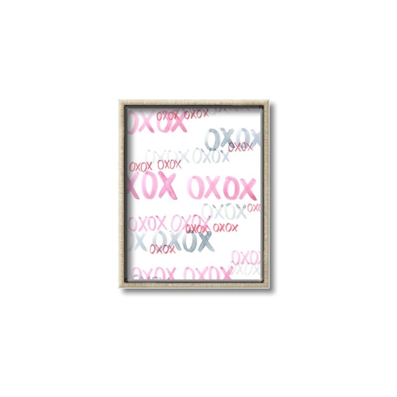 Picture of XOXO _GroupedProduct_Rectangle_Portrait_Mini_ _GroupedProduct_Rectangle_Portrait_Canvas_Framed_