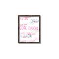 Picture of XOXO _GroupedProduct_Rectangle_Portrait_Mini_ _GroupedProduct_Rectangle_Portrait_Canvas_Framed_