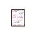Picture of XOXO _GroupedProduct_Rectangle_Portrait_Mini_ _GroupedProduct_Rectangle_Portrait_Canvas_Framed_