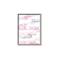 Picture of XOXO _GroupedProduct_Rectangle_Portrait_Mini_ _GroupedProduct_Rectangle_Portrait_Canvas_Framed_