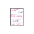 Picture of XOXO _GroupedProduct_Rectangle_Portrait_Mini_ _GroupedProduct_Rectangle_Portrait_Canvas_Framed_