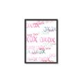Picture of XOXO _GroupedProduct_Rectangle_Portrait_Mini_ _GroupedProduct_Rectangle_Portrait_Canvas_Framed_