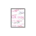 Picture of XOXO _GroupedProduct_Rectangle_Portrait_Mini_ _GroupedProduct_Rectangle_Portrait_Canvas_Framed_