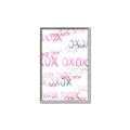 Picture of XOXO _GroupedProduct_Rectangle_Portrait_Mini_ _GroupedProduct_Rectangle_Portrait_Canvas_Framed_