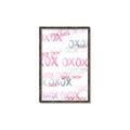 Picture of XOXO _GroupedProduct_Rectangle_Portrait_Mini_ _GroupedProduct_Rectangle_Portrait_Canvas_Framed_