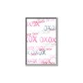 Picture of XOXO _GroupedProduct_Rectangle_Portrait_Mini_ _GroupedProduct_Rectangle_Portrait_Canvas_Framed_