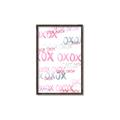 Picture of XOXO _GroupedProduct_Rectangle_Portrait_Mini_ _GroupedProduct_Rectangle_Portrait_Canvas_Framed_