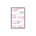 Picture of XOXO _GroupedProduct_Rectangle_Portrait_Mini_ _GroupedProduct_Rectangle_Portrait_Canvas_Framed_