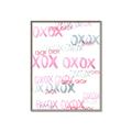 Picture of XOXO _GroupedProduct_Rectangle_Portrait_Mini_ _GroupedProduct_Rectangle_Portrait_Canvas_Framed_