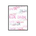 Picture of XOXO _GroupedProduct_Rectangle_Portrait_Mini_ _GroupedProduct_Rectangle_Portrait_Canvas_Framed_