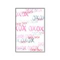Picture of XOXO _GroupedProduct_Rectangle_Portrait_Mini_ _GroupedProduct_Rectangle_Portrait_Canvas_Framed_