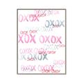Picture of XOXO _GroupedProduct_Rectangle_Portrait_Mini_ _GroupedProduct_Rectangle_Portrait_Canvas_Framed_
