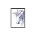 Picture of Purple Unicorn l _GroupedProduct_Rectangle_Portrait_Mini_ _GroupedProduct_Rectangle_Portrait_Canvas_Framed_