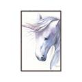 Picture of Purple Unicorn l _GroupedProduct_Rectangle_Portrait_Mini_ _GroupedProduct_Rectangle_Portrait_Canvas_Framed_