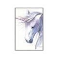 Picture of Purple Unicorn l _GroupedProduct_Rectangle_Portrait_Mini_ _GroupedProduct_Rectangle_Portrait_Canvas_Framed_