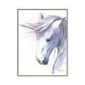 Picture of Purple Unicorn l _GroupedProduct_Rectangle_Portrait_Mini_ _GroupedProduct_Rectangle_Portrait_Canvas_Framed_