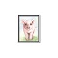 Picture of Farm Pig _GroupedProduct_Rectangle_Portrait_Mini_ _GroupedProduct_Rectangle_Portrait_Canvas_Framed_