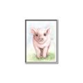 Picture of Farm Pig _GroupedProduct_Rectangle_Portrait_Mini_ _GroupedProduct_Rectangle_Portrait_Canvas_Framed_