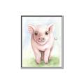 Picture of Farm Pig _GroupedProduct_Rectangle_Portrait_Mini_ _GroupedProduct_Rectangle_Portrait_Canvas_Framed_