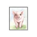 Picture of Farm Pig _GroupedProduct_Rectangle_Portrait_Mini_ _GroupedProduct_Rectangle_Portrait_Canvas_Framed_