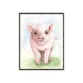 Picture of Farm Pig _GroupedProduct_Rectangle_Portrait_Mini_ _GroupedProduct_Rectangle_Portrait_Canvas_Framed_