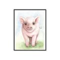 Picture of Farm Pig _GroupedProduct_Rectangle_Portrait_Mini_ _GroupedProduct_Rectangle_Portrait_Canvas_Framed_