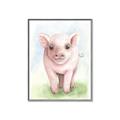 Picture of Farm Pig _GroupedProduct_Rectangle_Portrait_Mini_ _GroupedProduct_Rectangle_Portrait_Canvas_Framed_