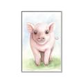Picture of Farm Pig _GroupedProduct_Rectangle_Portrait_Mini_ _GroupedProduct_Rectangle_Portrait_Canvas_Framed_