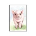 Picture of Farm Pig _GroupedProduct_Rectangle_Portrait_Mini_ _GroupedProduct_Rectangle_Portrait_Canvas_Framed_