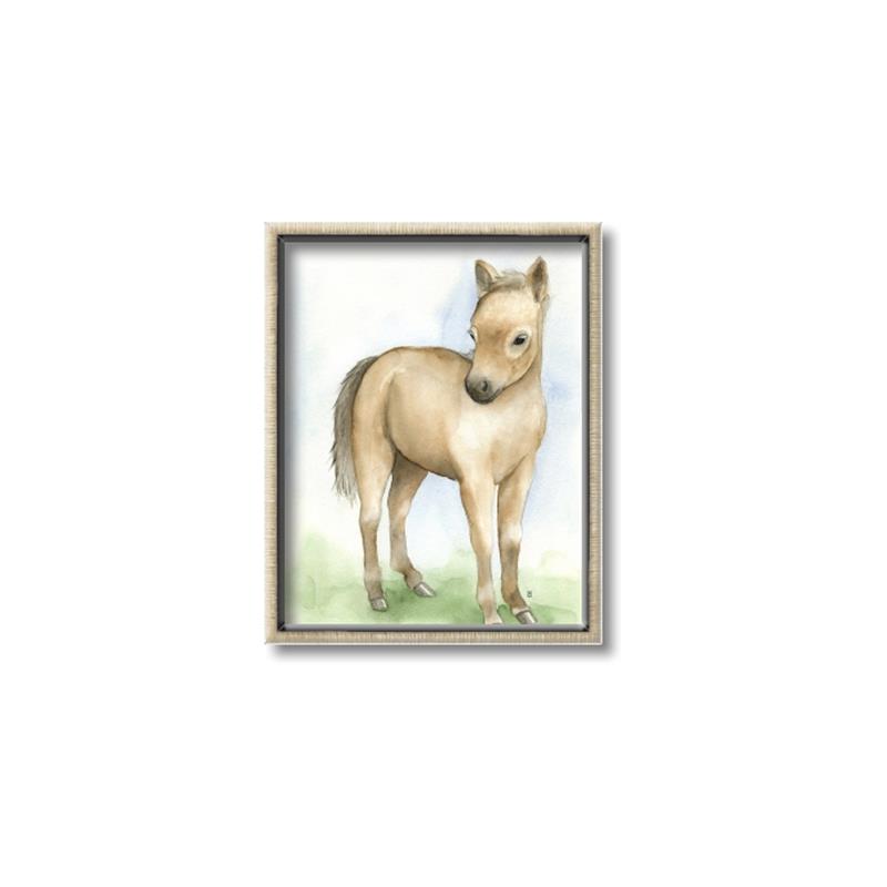 Picture of Farm Horse _GroupedProduct_Rectangle_Portrait_Mini_ _GroupedProduct_Rectangle_Portrait_Canvas_Framed_