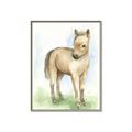 Picture of Farm Horse _GroupedProduct_Rectangle_Portrait_Mini_ _GroupedProduct_Rectangle_Portrait_Canvas_Framed_