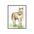 Picture of Farm Horse _GroupedProduct_Rectangle_Portrait_Mini_ _GroupedProduct_Rectangle_Portrait_Canvas_Framed_