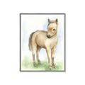 Picture of Farm Horse _GroupedProduct_Rectangle_Portrait_Mini_ _GroupedProduct_Rectangle_Portrait_Canvas_Framed_