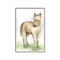 Picture of Farm Horse _GroupedProduct_Rectangle_Portrait_Mini_ _GroupedProduct_Rectangle_Portrait_Canvas_Framed_