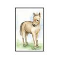 Picture of Farm Horse _GroupedProduct_Rectangle_Portrait_Mini_ _GroupedProduct_Rectangle_Portrait_Canvas_Framed_
