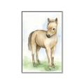 Picture of Farm Horse _GroupedProduct_Rectangle_Portrait_Mini_ _GroupedProduct_Rectangle_Portrait_Canvas_Framed_