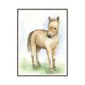 Picture of Farm Horse _GroupedProduct_Rectangle_Portrait_Mini_ _GroupedProduct_Rectangle_Portrait_Canvas_Framed_