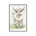 Picture of Farm Lamb _GroupedProduct_Rectangle_Portrait_Mini_ _GroupedProduct_Rectangle_Portrait_Canvas_Framed_