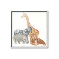Picture of Safari Squad I _GroupedProduct_Square_Mini_ _GroupedProduct_Square_Canvas_Framed_