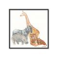 Picture of Safari Squad I _GroupedProduct_Square_Mini_ _GroupedProduct_Square_Canvas_Framed_
