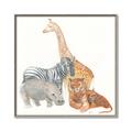 Picture of Safari Squad I _GroupedProduct_Square_Mini_ _GroupedProduct_Square_Canvas_Framed_