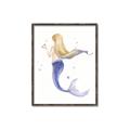 Picture of Blonde Mermaid _GroupedProduct_Rectangle_Portrait_Mini_ _GroupedProduct_Rectangle_Portrait_Canvas_Framed_