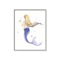 Picture of Blonde Mermaid _GroupedProduct_Rectangle_Portrait_Mini_ _GroupedProduct_Rectangle_Portrait_Canvas_Framed_