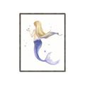 Picture of Blonde Mermaid _GroupedProduct_Rectangle_Portrait_Mini_ _GroupedProduct_Rectangle_Portrait_Canvas_Framed_