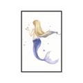 Picture of Blonde Mermaid _GroupedProduct_Rectangle_Portrait_Mini_ _GroupedProduct_Rectangle_Portrait_Canvas_Framed_