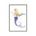 Picture of Blonde Mermaid _GroupedProduct_Rectangle_Portrait_Mini_ _GroupedProduct_Rectangle_Portrait_Canvas_Framed_