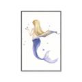 Picture of Blonde Mermaid _GroupedProduct_Rectangle_Portrait_Mini_ _GroupedProduct_Rectangle_Portrait_Canvas_Framed_