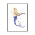 Picture of Blonde Mermaid _GroupedProduct_Rectangle_Portrait_Mini_ _GroupedProduct_Rectangle_Portrait_Canvas_Framed_