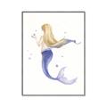 Picture of Blonde Mermaid _GroupedProduct_Rectangle_Portrait_Mini_ _GroupedProduct_Rectangle_Portrait_Canvas_Framed_